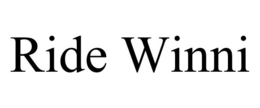 RIDE WINNI trademark