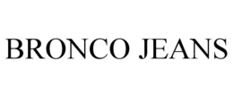 BRONCO JEANS trademark
