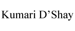 KUMARI D'SHAY trademark