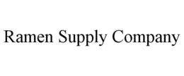 RAMEN SUPPLY COMPANY trademark