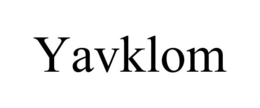 YAVKLOM trademark