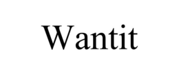 WANTIT trademark