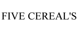 FIVE CEREAL'S trademark