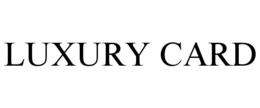 LUXURY CARD trademark