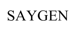 SAYGEN trademark