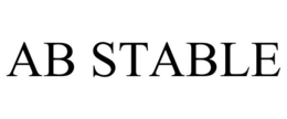 AB STABLE trademark