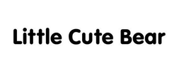 LITTLE CUTE BEAR trademark