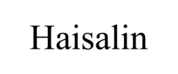 HAISALIN trademark