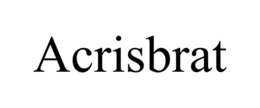 ACRISBRAT trademark