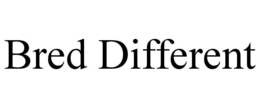 BRED DIFFERENT trademark