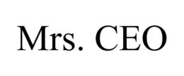 MRS. CEO trademark