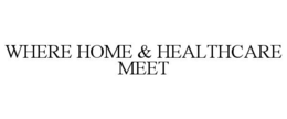 WHERE HOME & HEALTHCARE MEET trademark