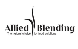ALLIED BLENDING THE NATURAL CHOICE FOR FOOD SOLUTIONS trademark