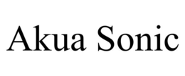 AKUA SONIC trademark