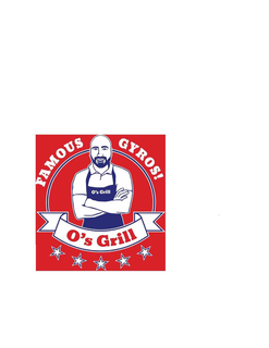 FAMOUS GYROS! O'S GRILL O'S GRILL trademark