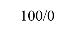 100/0 trademark