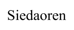 SIEDAOREN trademark