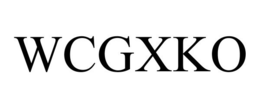 WCGXKO trademark