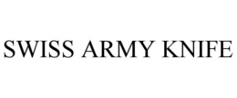 SWISS ARMY KNIFE trademark