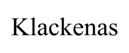 KLACKENAS trademark