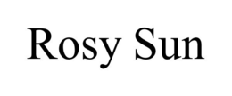 ROSY SUN trademark