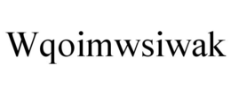WQOIMWSIWAK trademark
