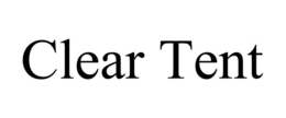 CLEAR TENT trademark
