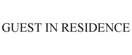 GUEST IN RESIDENCE trademark