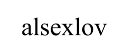 ALSEXLOV trademark