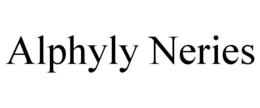 ALPHYLY NERIES trademark