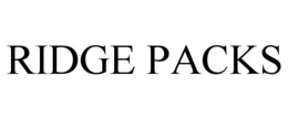 RIDGE PACKS trademark