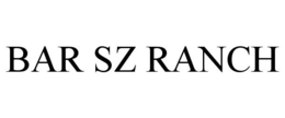 BAR SZ RANCH trademark