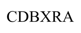 CDBXRA trademark