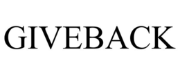 GIVEBACK trademark