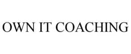 OWN IT COACHING trademark