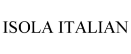 ISOLA ITALIAN trademark