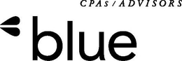 BLUE CPAS/ADVISORS trademark