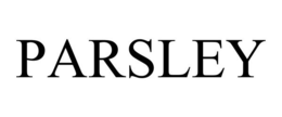PARSLEY trademark