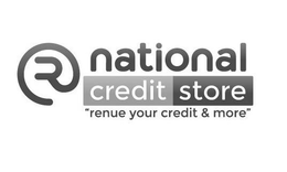 R NATIONAL CREDIT STORE "RENUE YOUR CREDIT & MORE" trademark