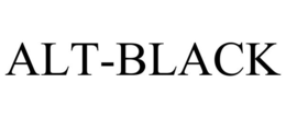 ALT-BLACK trademark