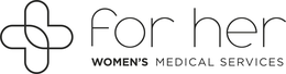 FOR HER WOMEN'S MEDICAL SERVICES trademark