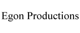 EGON PRODUCTIONS trademark