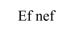 EF NEF trademark