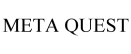 META QUEST trademark
