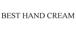 BEST HAND CREAM trademark