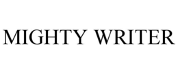 MIGHTY WRITER trademark