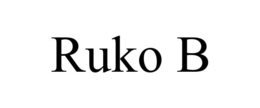 RUKO B trademark