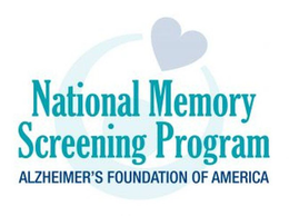 NATIONAL MEMORY SCREENING PROGRAM ALZHEIMER'S FOUNDATION OF AMERICA trademark