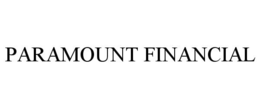PARAMOUNT FINANCIAL trademark