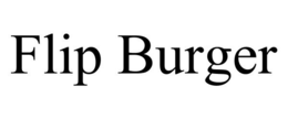 FLIP BURGER trademark